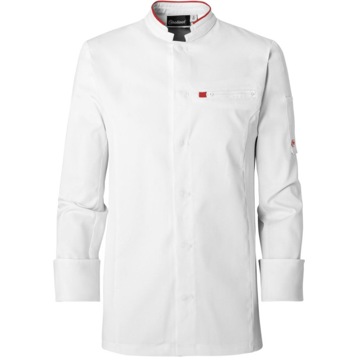 Veste de cuisine unisexe CRUSH MOLINEL manches longues