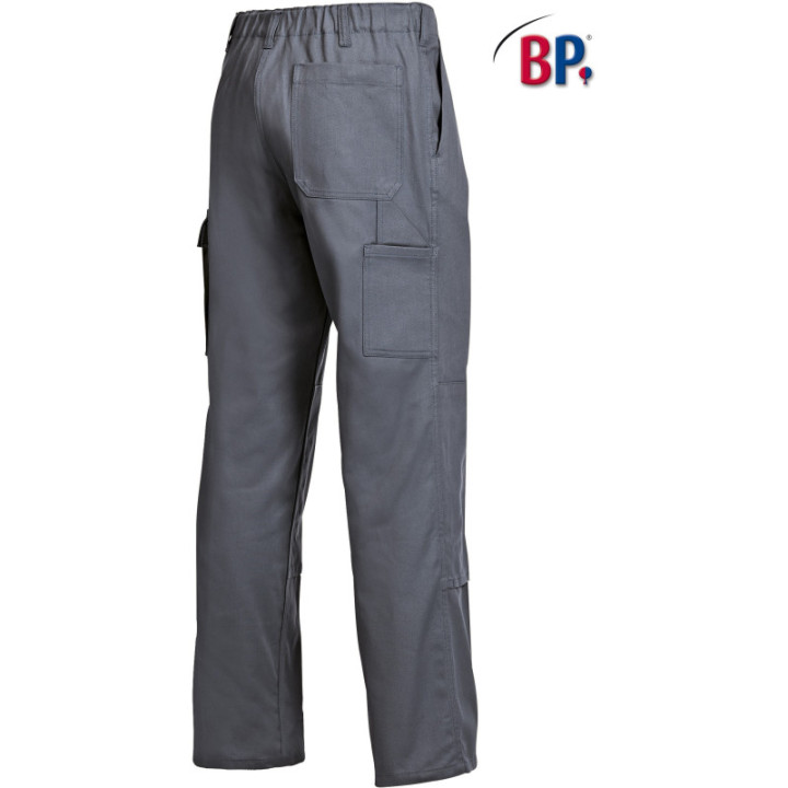Pantalon de travail coton avec poches genoux pour chantier