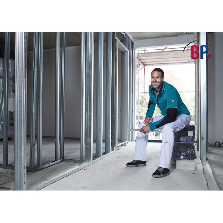 Pantalon de travail coton avec poches genoux pour chantier