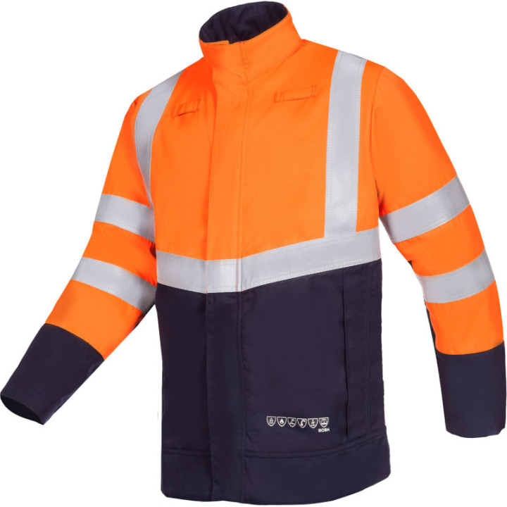 Blouson haute visibilité ARC cl 2 Sioen usage professionnel