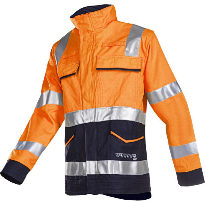 Blouson haute visibilité ARC SIOEN pour travaux électriques