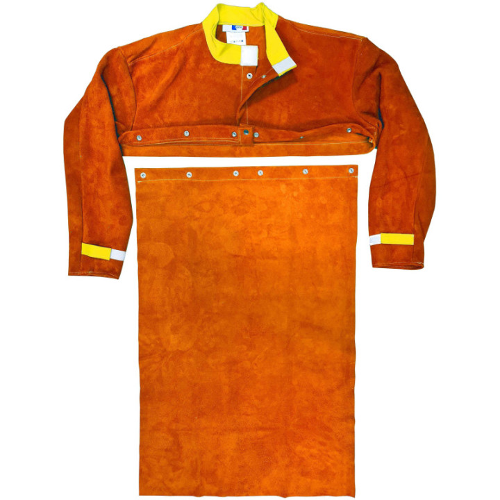 Tablier boléro soudeur cuir RHT EN ISO 11611 achat pro