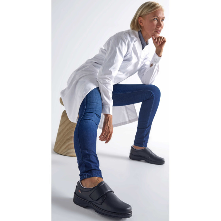 Chaussure de travail cuir velcro SRC O1 DIAN cuisine