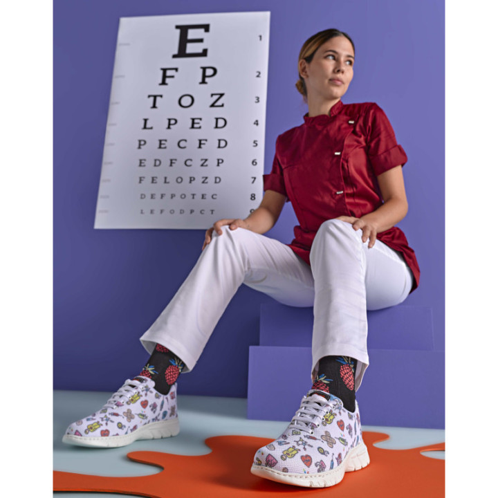 Chaussure tennis médicale légère femme DIAN antidérapante