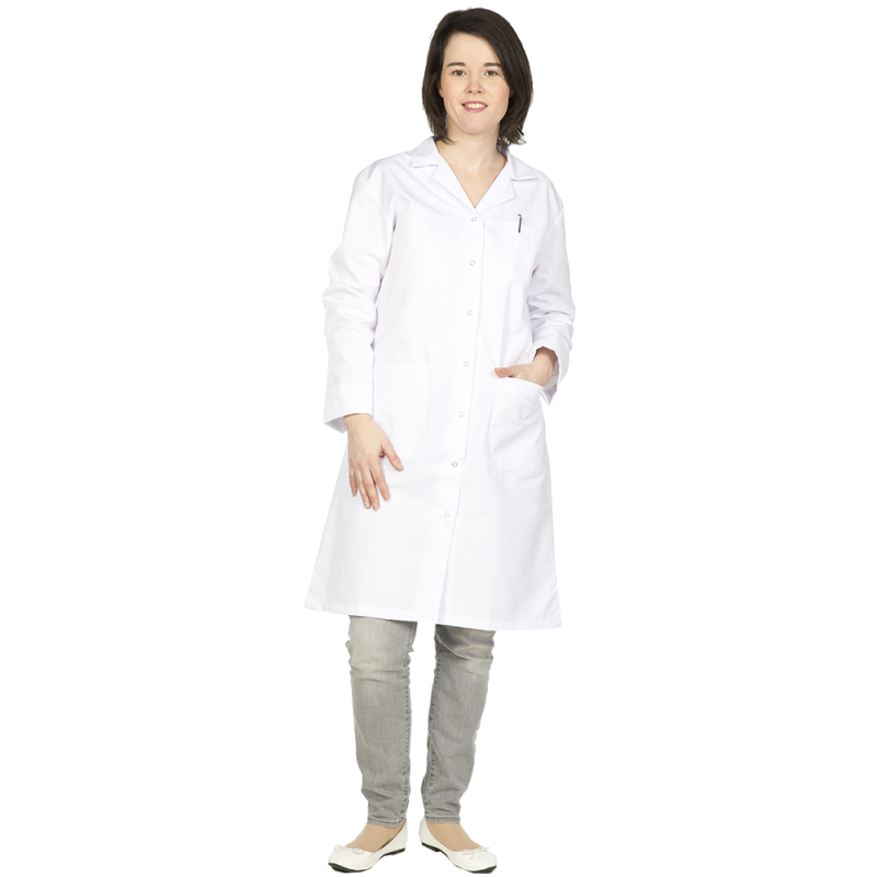 Blouse de travail femme DELPHES 100% coton – Élégance et confort au quotidien