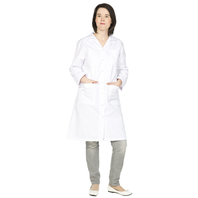 Blouse femme manches longues polycoton