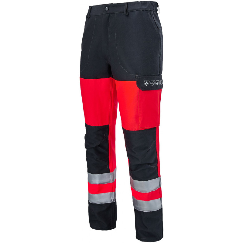 Pantalon de travail multirisques haute visibilité