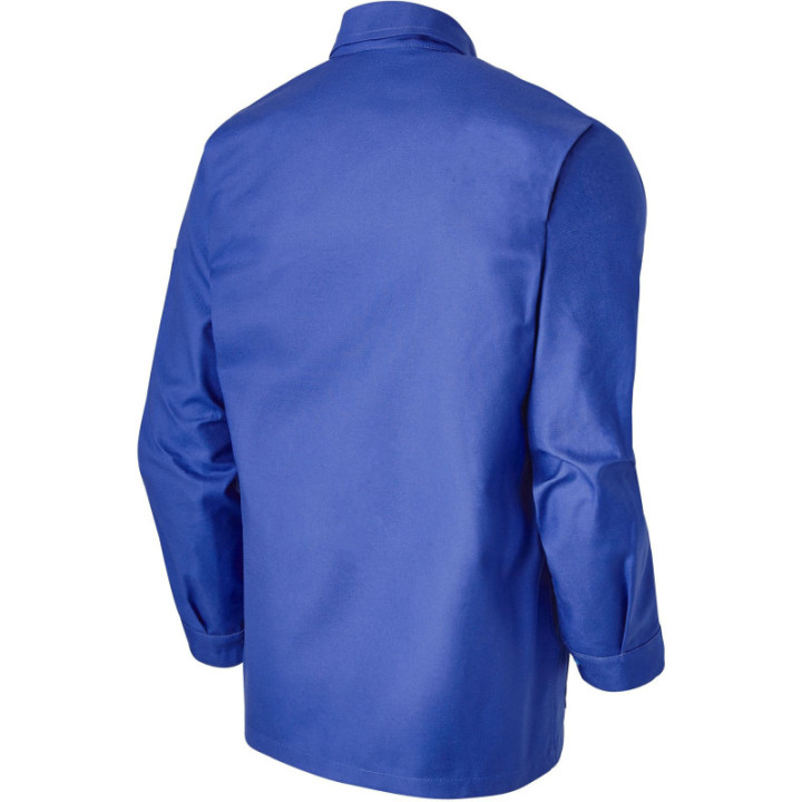 Veste de travail coton bleu homme MOLINEL professionnelle