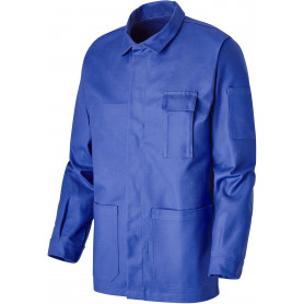 Veste de travail classique 100% coton bleu