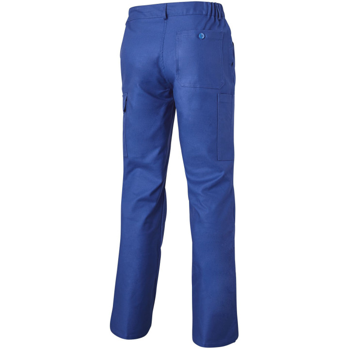 Pantalon de travail coton bleu MOLINEL homme EN 14404