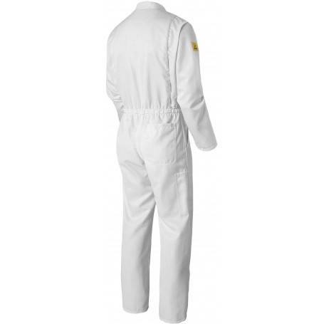 Combinaison anti-statique blanche