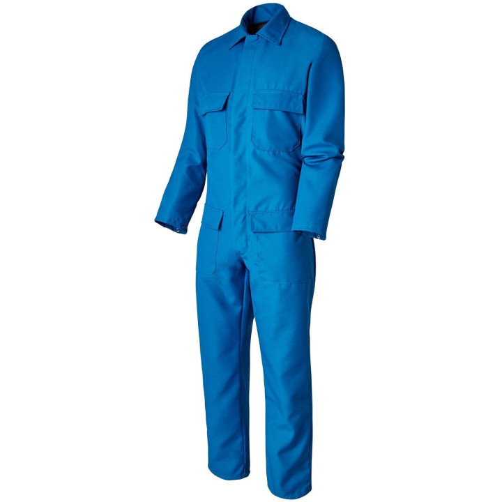 Combinaison bleu anti-acide chimie agroalimentaire MOLINEL