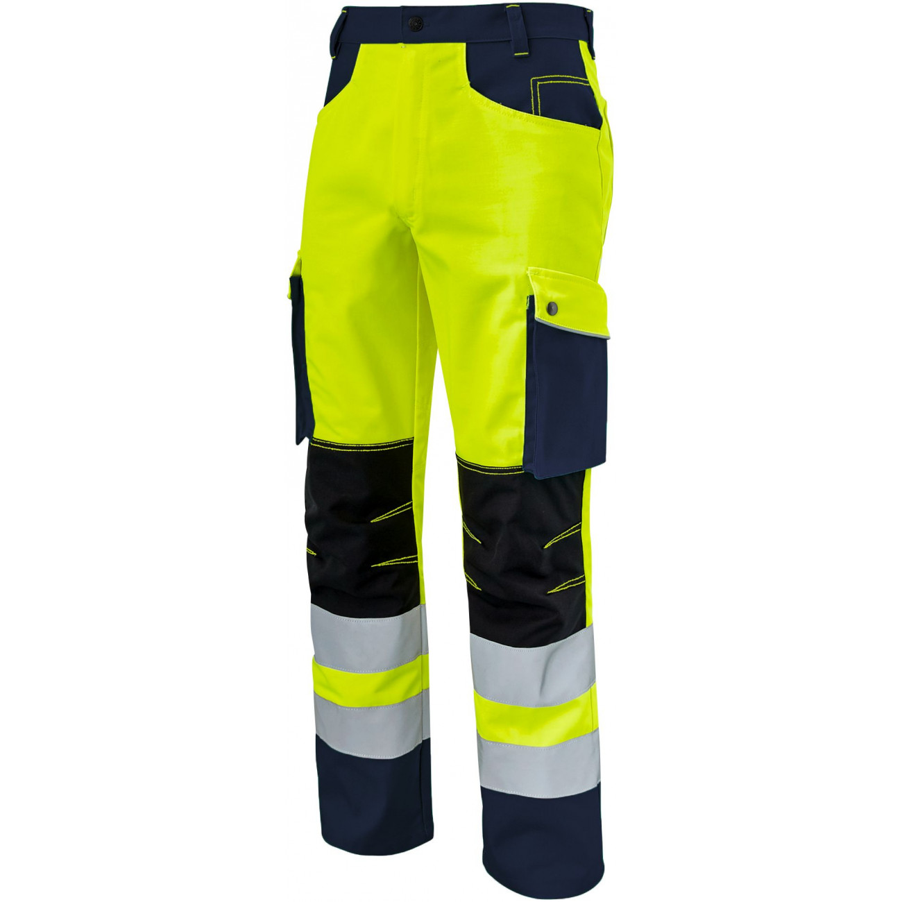 Pantalon Roady haute visibilité avec renforts genoux Pantalon Roady haute visibilité avec renforts genoux