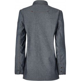 Veste cuisine femme denim AUTHENTIQUE (2)