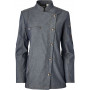 Veste cuisine femme denim AUTHENTIQUE