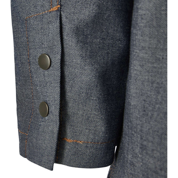 Veste cuisine femme denim Authentique MOLINEL pro