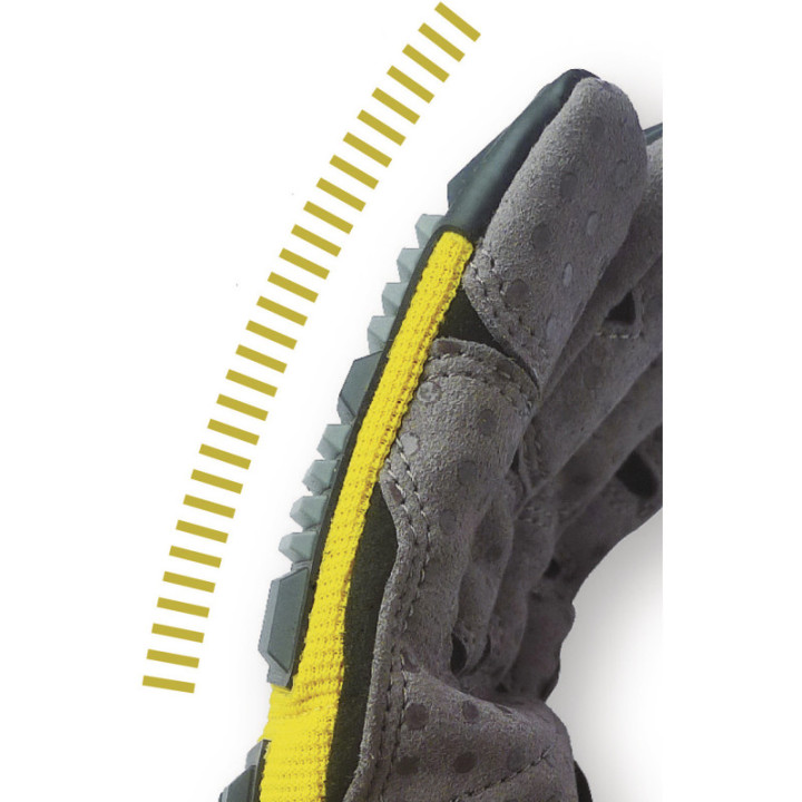 Lot 12 gants manutention antidérapants renforcés DELTA PLUS