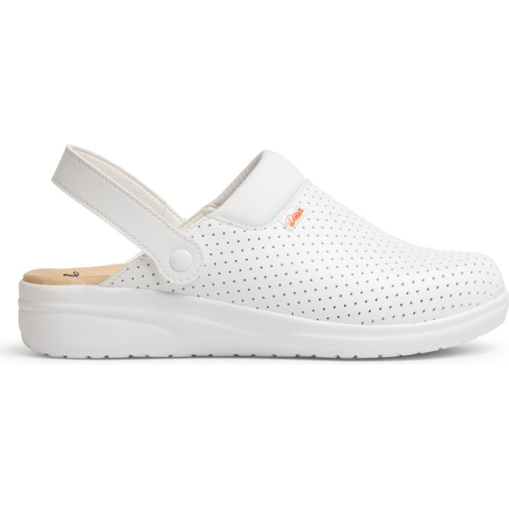 Sabot de travail cuir aéré antidérapant DIAN SRC FO