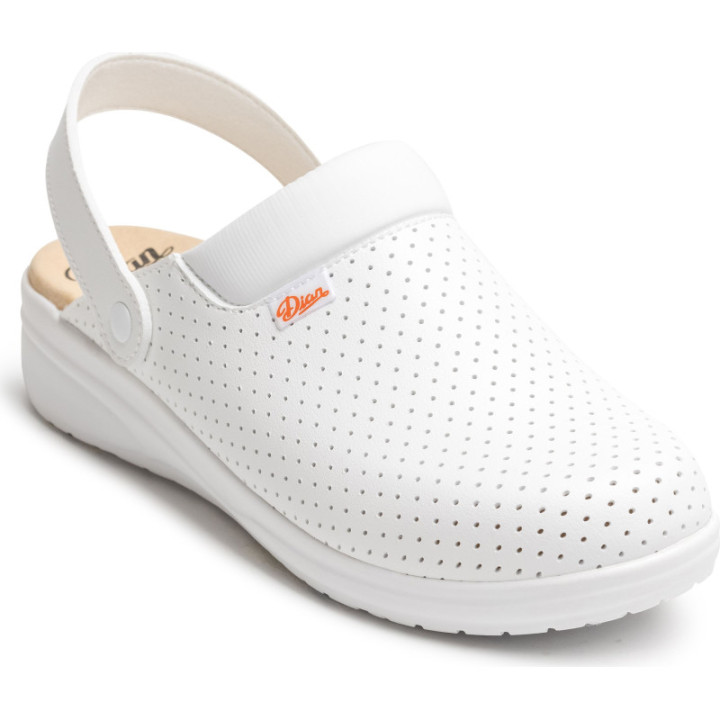 Sabot de travail cuir aéré antidérapant DIAN SRC FO