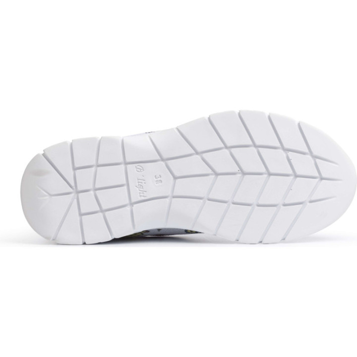 Mocassin médical infirmier léger respirant DIAN blanc