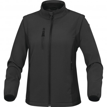 Veste softshell femme avec manches amovibles