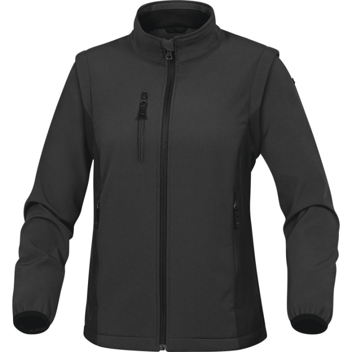 Veste softshell femme travail manches amovibles DELTA PLUS
