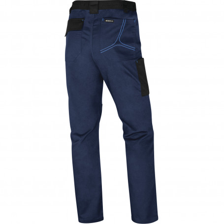 Pantalon de travail coupe regular genoux préformés