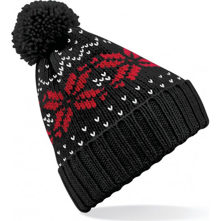 Bonnet Snowstar jacquard