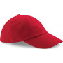 Casquette profil bas en coton drill