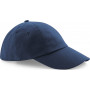 Casquette profil bas en coton drill