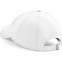 Casquette profil bas en coton drill