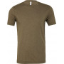 T-shirt homme triblend col  Bella & Canvas