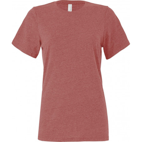 T-shirt col rond femme couleur pastel