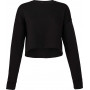 Sweat-shirt crop femme