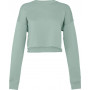 Sweat-shirt crop femme