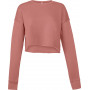 Sweat-shirt crop femme