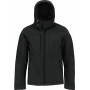 Veste capuche homme softshell B&C