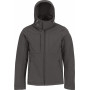 Veste capuche homme softshell B&C