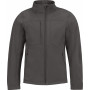 Veste capuche homme softshell B&C