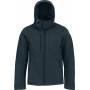 Veste capuche homme softshell B&C