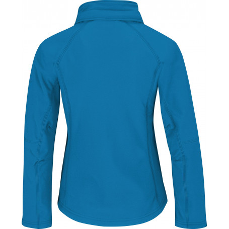Veste capuche femme softshell b&c