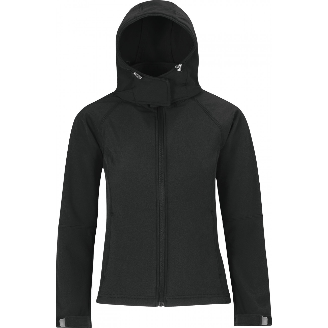 Veste capuche femme softshell b&c