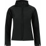 Veste capuche femme softshell b&c