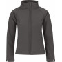 Veste capuche femme softshell b&c