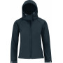 Veste capuche femme softshell b&c