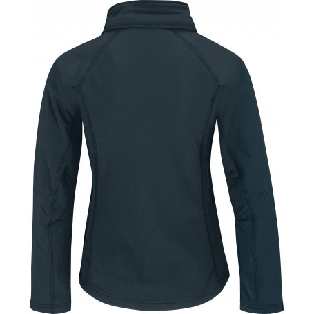 Veste capuche femme softshell b&c