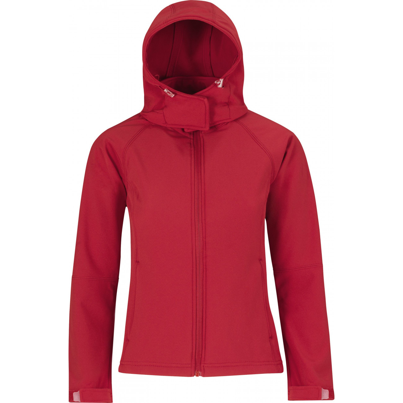 Veste capuche femme softshell b&c