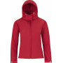 Veste capuche femme softshell b&c