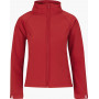 Veste capuche femme softshell b&c