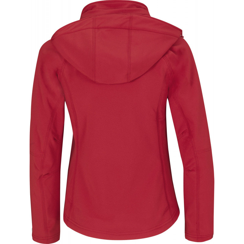 Veste capuche femme softshell b&c